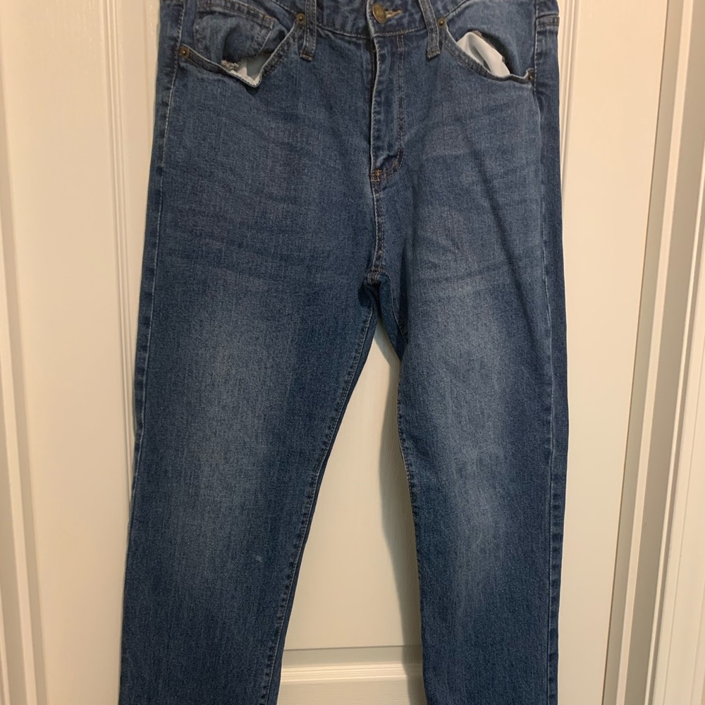 Slim Straight Jeans Forever 21